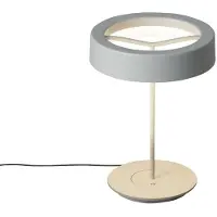 Santa & Cole Sin Tafellamp White Grey | White Grey Aluminium
