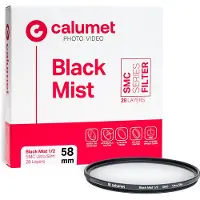 Calumet SMC Ultra Slim 28 Layers 1/2 Black Mist Filter 58mm