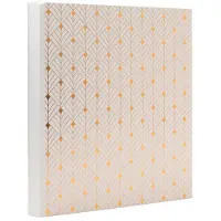 Exacompta Fotoalbum Exacompta 29x32cm 60 zwarte pagina's Néo Déco wit