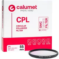 Calumet SMC Ultra Slim 28 Layers CPL-filter 55mm