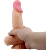 Pretty Love DUVALL - SLIDING SKIN 19.4 CM (Ø 4.2 CM) - NUDE DILDO