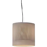 Santa & Cole Moaré Pendant Lamp Moaré MS | White | Grey