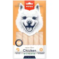 WANPY - Likbare snack kip en kaas 15 sticks van 14g