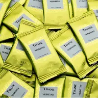 Dammann Frères Dammann - Verveine - Maxi pack 50 verpakte thee zakjes - Verbena zonder cafeïne - composteerbare theebuiltjes