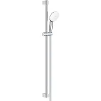 GROHE Tempesta 110 Glijstangset - 90cm - ronde handdouche - 1 straalsoort - gladde doucheslang - chroom 27925003