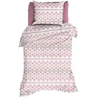 Romanette Dekbedovertrek Kapla Rose Katoen-140 x 200 / 220 cm | 1-Persoons