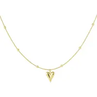 Yehwang - All for Love Ball Chain Ketting - goudkleurig