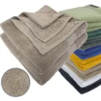 ISleep Terry Badlaken - 2 Stuks - 70x140 cm - Taupe