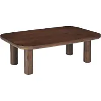 LivingFurn Salontafel Badou Mangohout Bruin 120cm