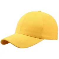 LGT JWLS Effen Baseball Cap van 100% Katoen - Geel