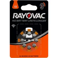 Rayovac 13AU Oranje Acoustic Hearing Aid Zinc-Air 80 Stuks