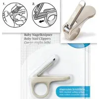 Nuk baby nagelknipper - grijs Grijs