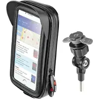 Lampa Optiline Waterdichte Telefoonhouder Motor Met M8 Schroefbevestiging