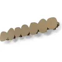 Spinder Design Spinder x Eva van de Ven kapstok Tumulo Large - Champagne - 7 haken