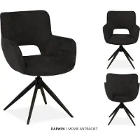 Maxfurn MX Sofa Eetkamer stoel Darwin | kleur: Antraciet