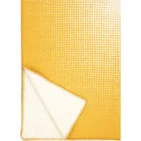 Lapuan Kankurit Wollen Plaid - JUHANNUS (100x150cm) Geel - Plaids.shop