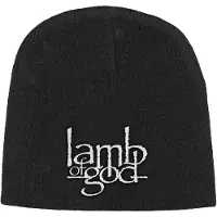 Ginza.se Lamb Of God - Logo Beanie Muts - Zwart
