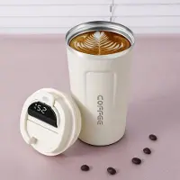 Topco Koffiemok met Temperatuurdisplay 380 ml - Wit