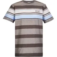 G.I.G.A. by Killtec heren shirt - shirt heren - KM - 41440 - olijfgroen streep - maat M