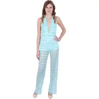 Sarcia.eu John Zack Seledyn jumpsuit met patroon