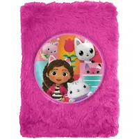 Kids Euroswan Gabby`s dollhouse schrift - Notitieboekje - Pluche - 15 x 21 CM - Gabby`s Poppenhuis