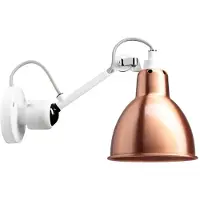 DCW éditions Wandlamp Lampe Gras No304 - Round Koppar Wit