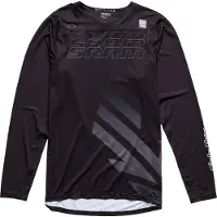 Troy Lee Designs Skyline Sram Eagle One Long Sleeve Jersey Zwart || Maat: M