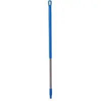 Vikan Steel Vikan ergonomic 150cm 31mm blauw aluminium