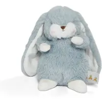 Sophie La Girafe Bunnies By The Bay Nibble Konijn - Knuffeldier - Geborduurde details - 20 cm - Stormblauw