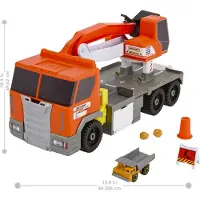 Mattel Action Drivers - Transforming Excavator - Speelgoedvoertuig