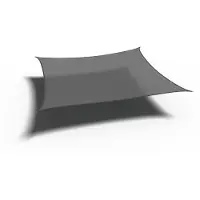 Platinum Coolfit schaduwdoek vierkant 5.0x5.0x5.0x5.0m - Antraciet