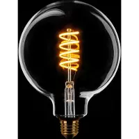 Expo ETH Globe 125mm Filament spiraal LED 7w E27 240v 2200K 3 stappen dimbaar helder
