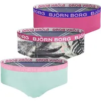 Björn Borg Meisjes Hipster 3P Palm Leaf