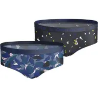 Björn Borg meisjes hipster 2-pack – zacht katoen – & bloemenprints