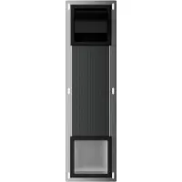 Wiesbaden Rocko Toiletrolhouder Met Klep En Reserverolhouder Inbouw - Mat Zwart - RVS - Accessoires, Toilet accessoires, Toiletrolhouders - 8720847407344