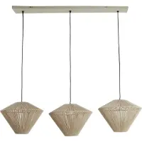 Light & Living 3 Lichts Hanglamp Felida Japandi 120cm