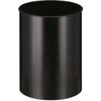 Huismerk Papierbak Zwart 30L