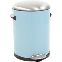 EKO Vepa Bins Pedaalemmer Belle Deluxe Blauw 5 Liter