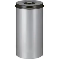 V-Part Papierbak vlamdovend 50ltr grijs/zwart