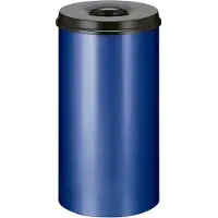V-Part Papierbak vlamdovend 50ltr blauw/zwart