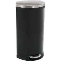 EKO Pedaalemmer Shell Bin 30L Zwart