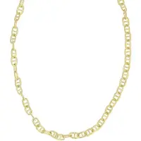 Behave - Lange ketting dames - Tijdloze stijl - Goudkleur - 90 cm