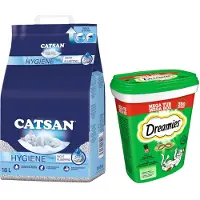Catsan 2x 18L Hygiëne Plus Kattenbakvulling niet-klonterend