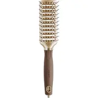 Olivia Garden Nylon Bristles Gold and Brown Vent Borstel - 1stuks