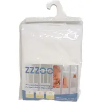 ZZZOO Matrasbeschermer Peuterbed Waterproof 70x140 Wit