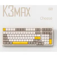 Fuegobird K3MAX Mechanisch Gaming Toetsenbord - 100keys - Gasket Mod - Rode Switch - QWERTY - Mechanical RGB Backlight Keyboard - Cheese