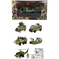 Toi-Toys Toi Toys Militair Voertuig + Accessoires Multi multi Kunststof