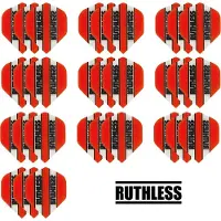 Ruthless 10 Sets (30 stuks) flights Multipack - Oranje - darts flights - Cadeau