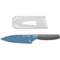 Berghoff Klein koksmes & kruidenstripper blauw 14 cm - Leo