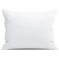 Heckett & Lane Yellow Kussensloop Percal Katoen - optic white 60x70cm